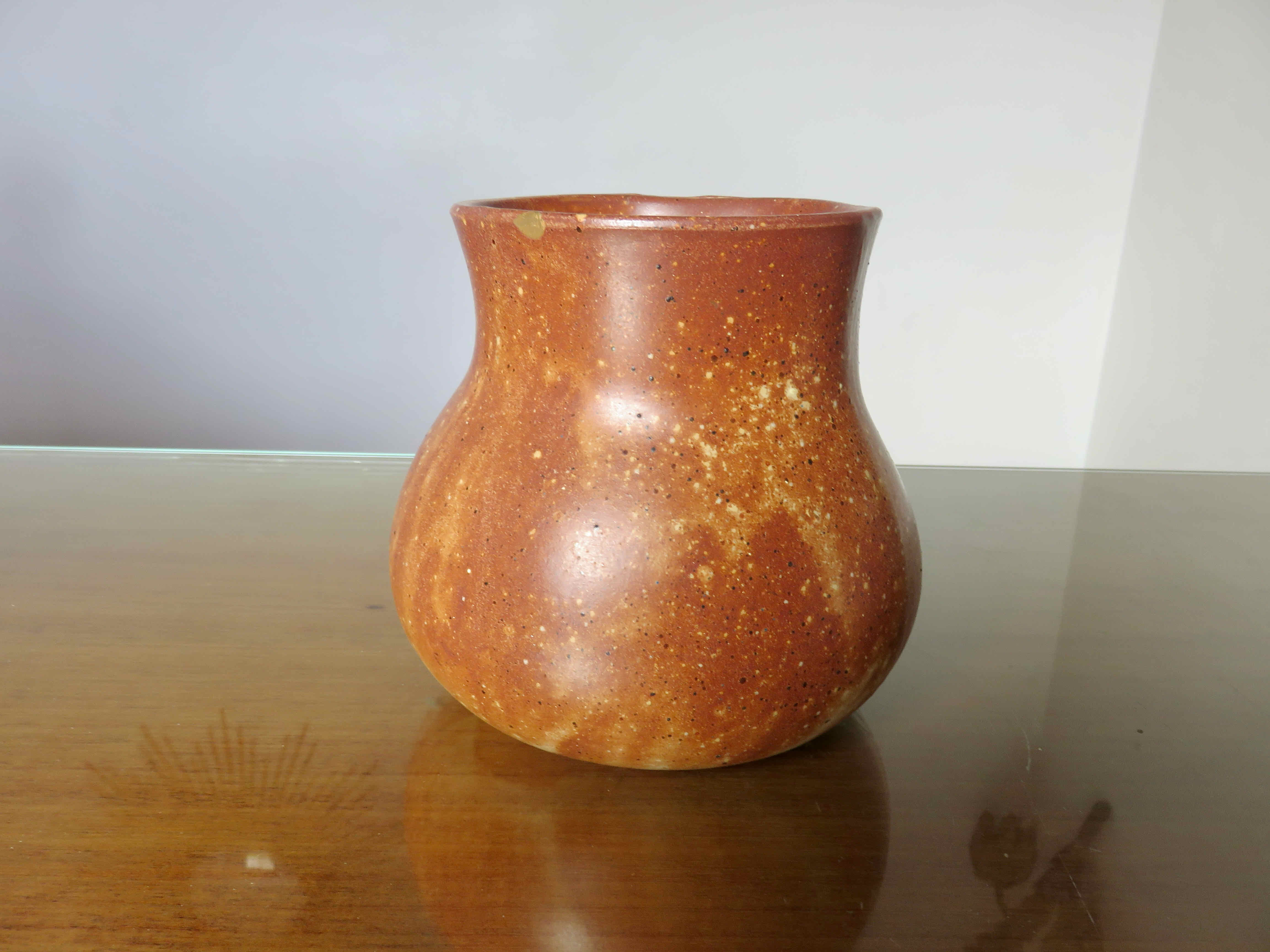 “hibou” stoneware pot cover from the 50s and 60s