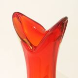 Murano glass vase with a wide neck, Italy, 1960s