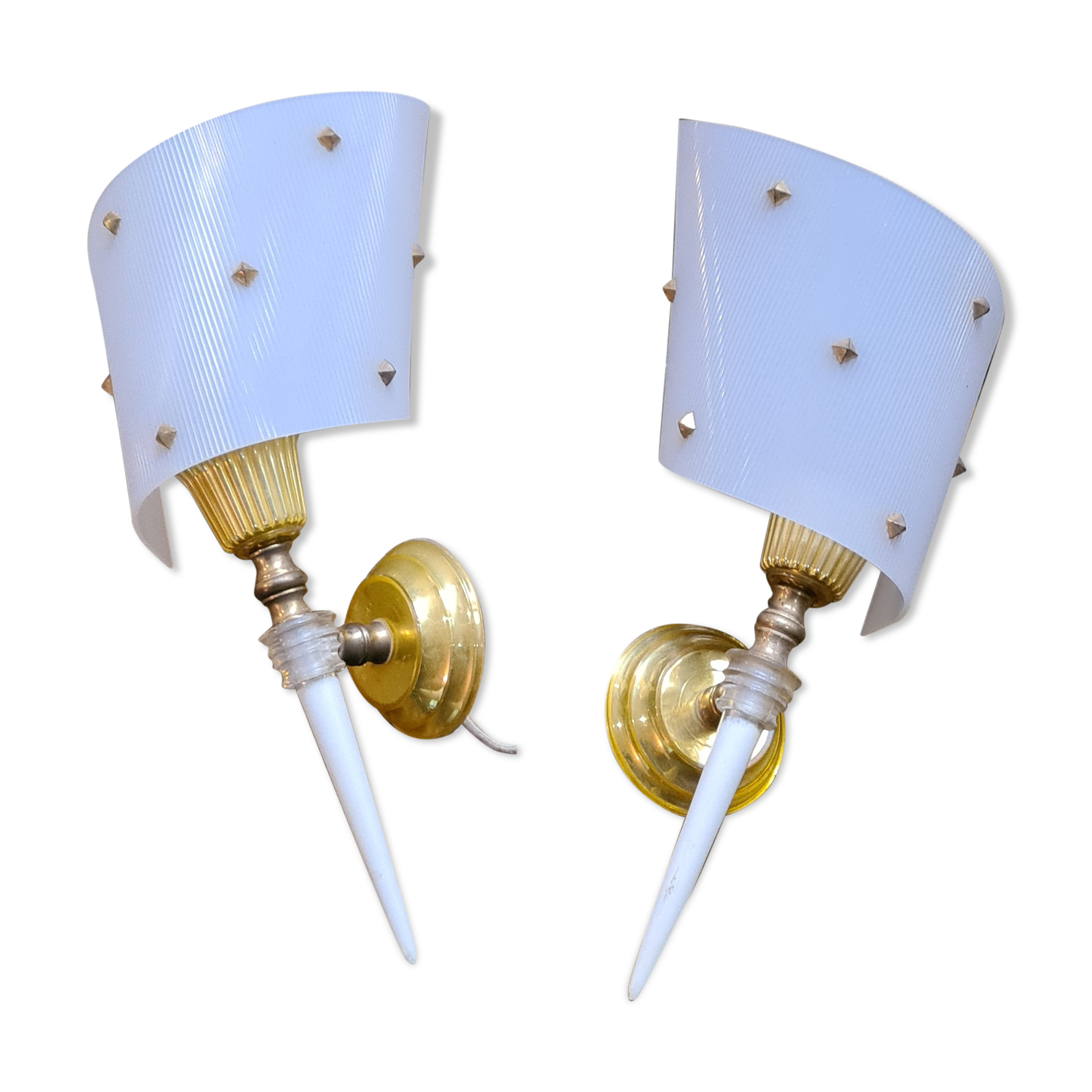 Pair of wall sconces
