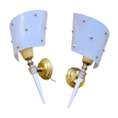 Pair of wall sconces