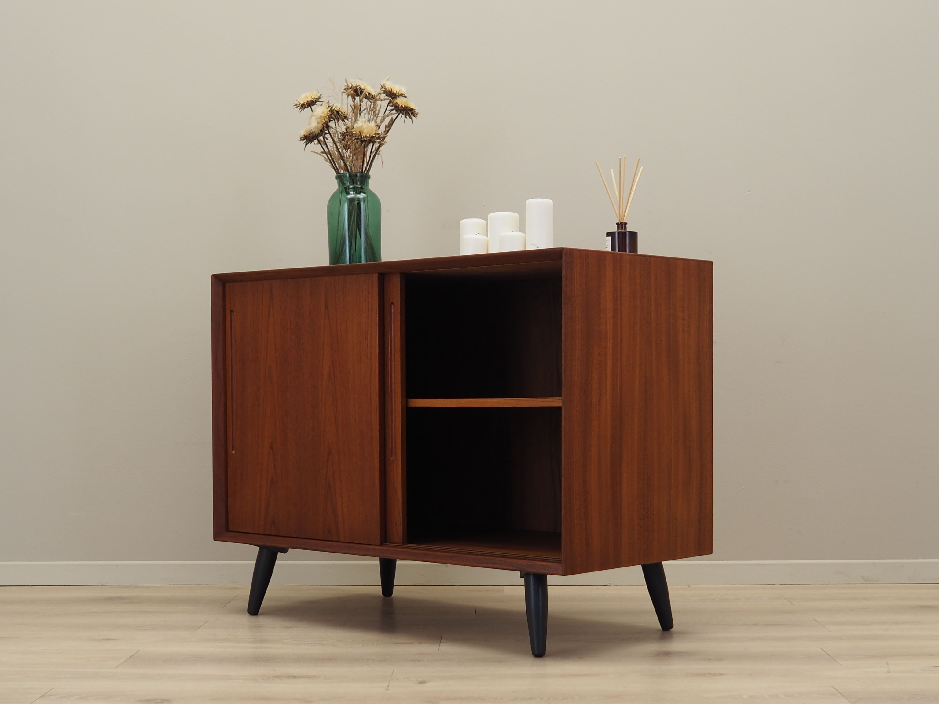Teak cabinet, Danish design, 1970s, production: Denmark