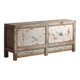 Antique white solid wood sideboard (circa 1920)