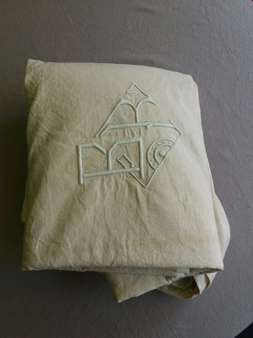Old beige sheet Damascus