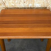 70s teak side table Glostrup Danish Design Denmark Mid Century