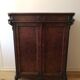 Armoire XIXe en ronce de noyer - Louis-Philippe / Napoléon III