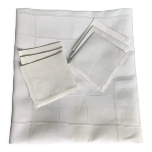 nappe carrée (112x105cm) - serviettes