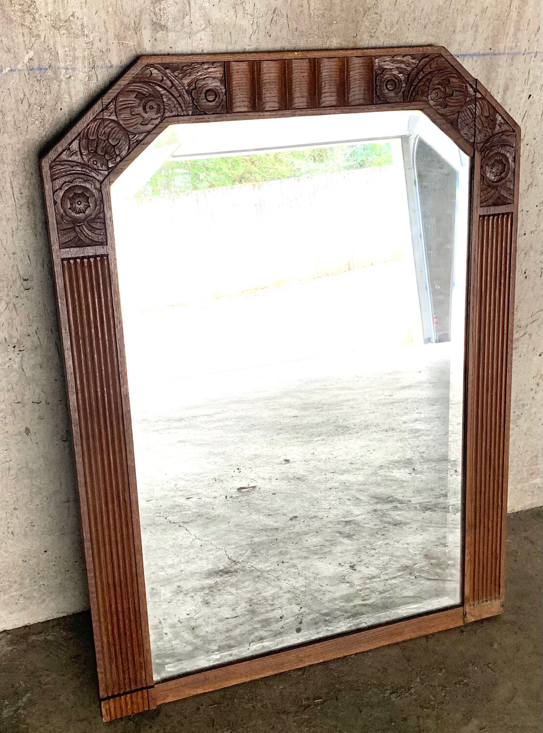 Large Art Deco mirror