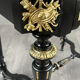 Living room table with flaps in Napoléon III style, 19th century.