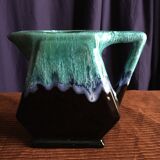 Glazed ceramic jug
