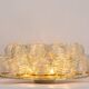 Spectacular Sputnik Flush Mount Glass Snow Balls by Doria, Germany, 1970s