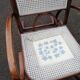 Rocking chair in caning