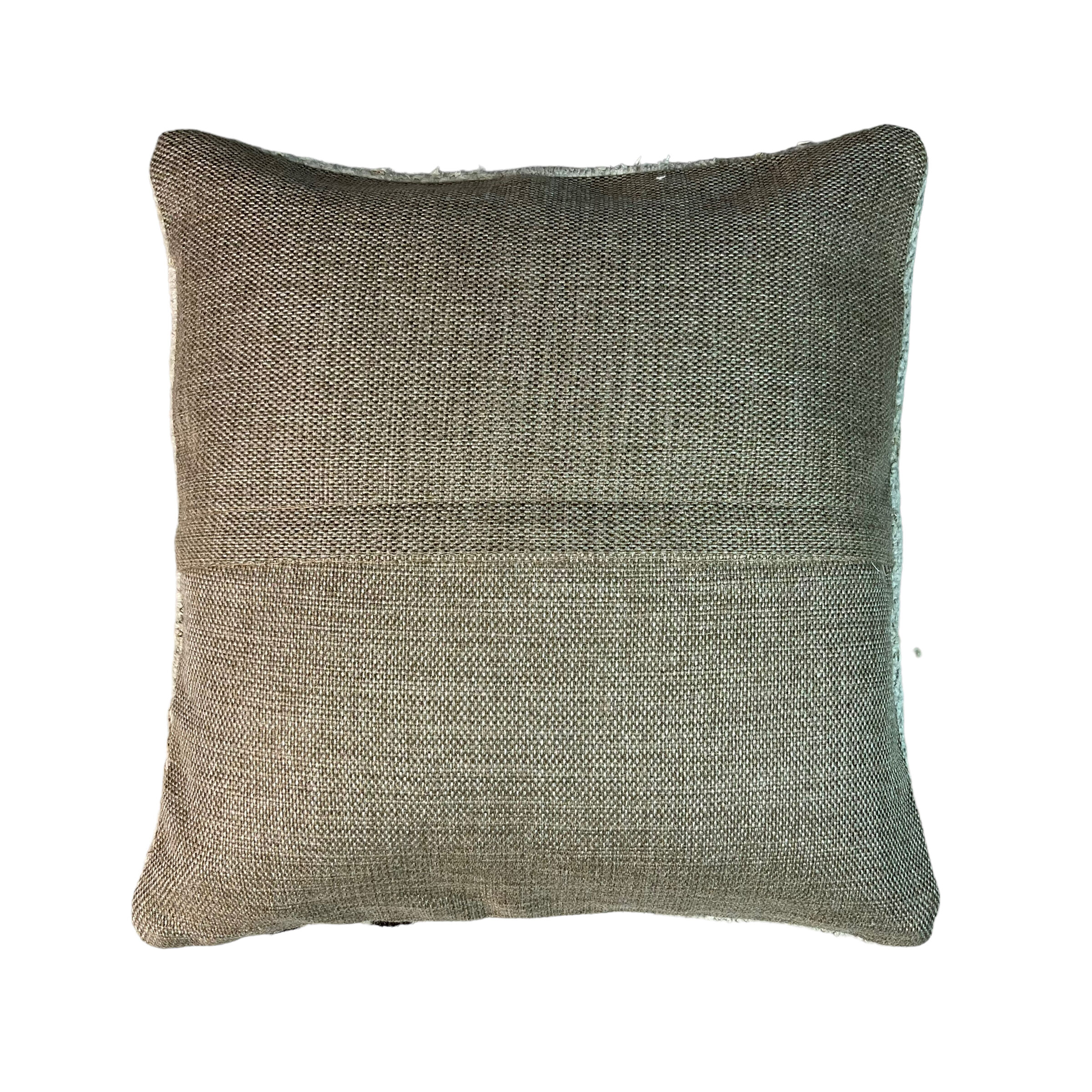 Housse de coussin kilim turc 40 x 40 cm