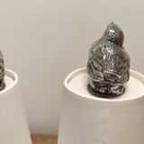 Salt and pepper silver birds