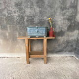 Old wooden workbench for children