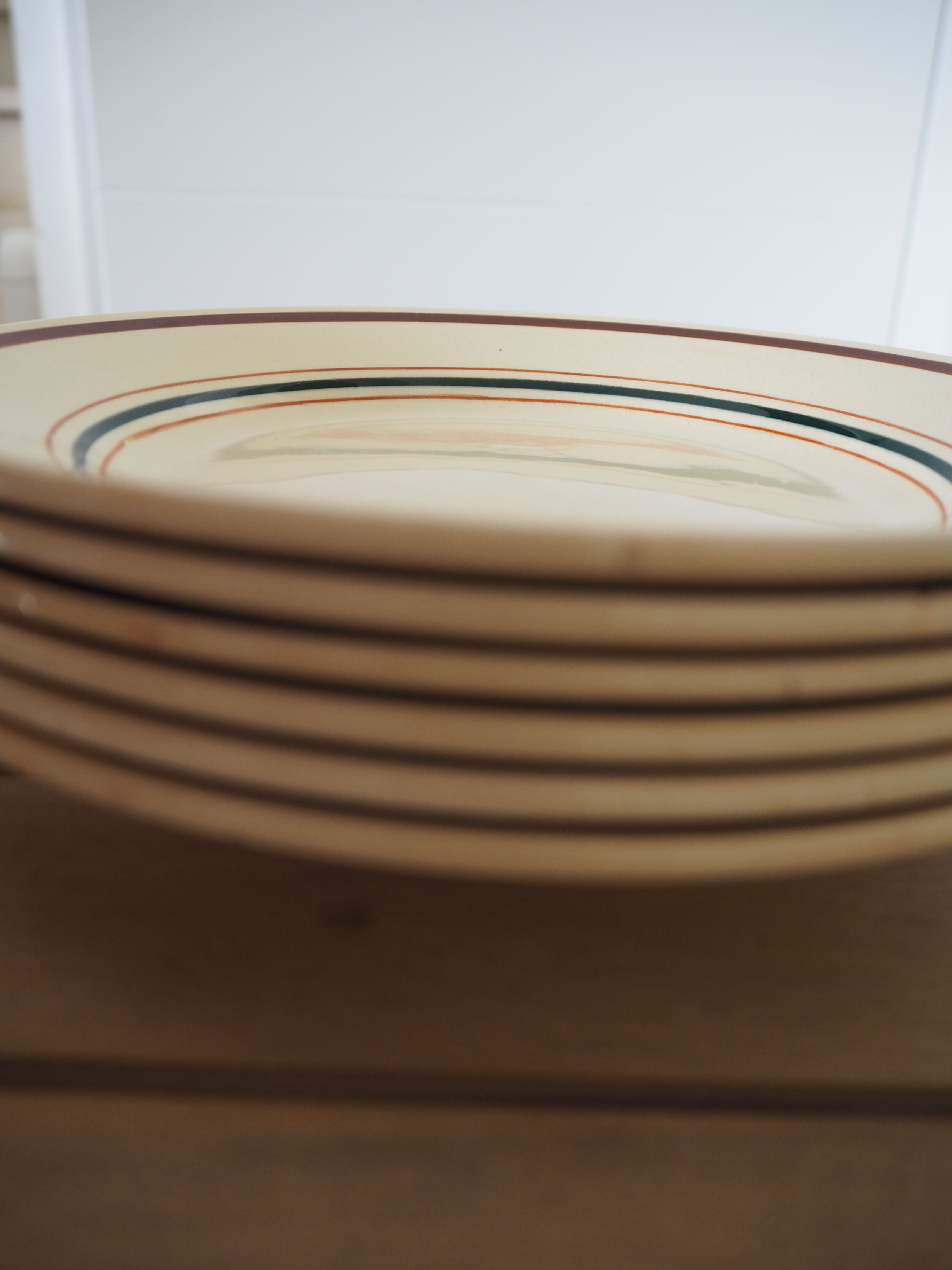Lot 6 assiettes Gaston Gien