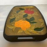 Multicolored flower tray