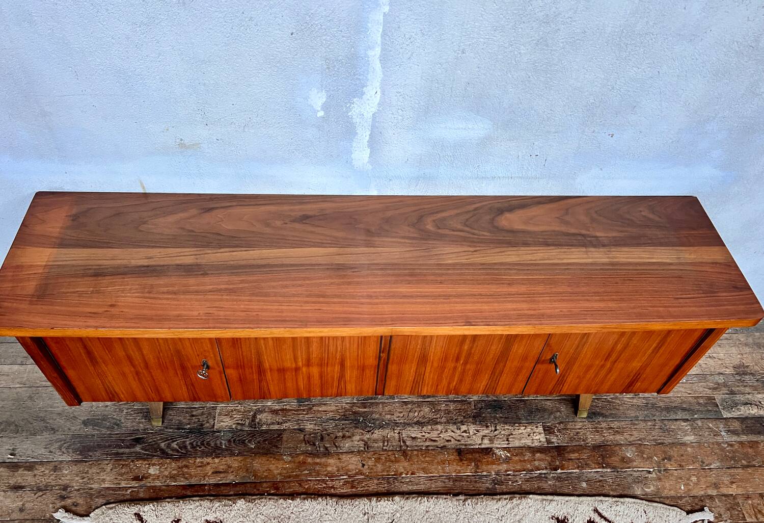 Scandinavian sideboard vintage TV cabinet