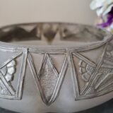 Vase signed R. Ragu. Art Deco.