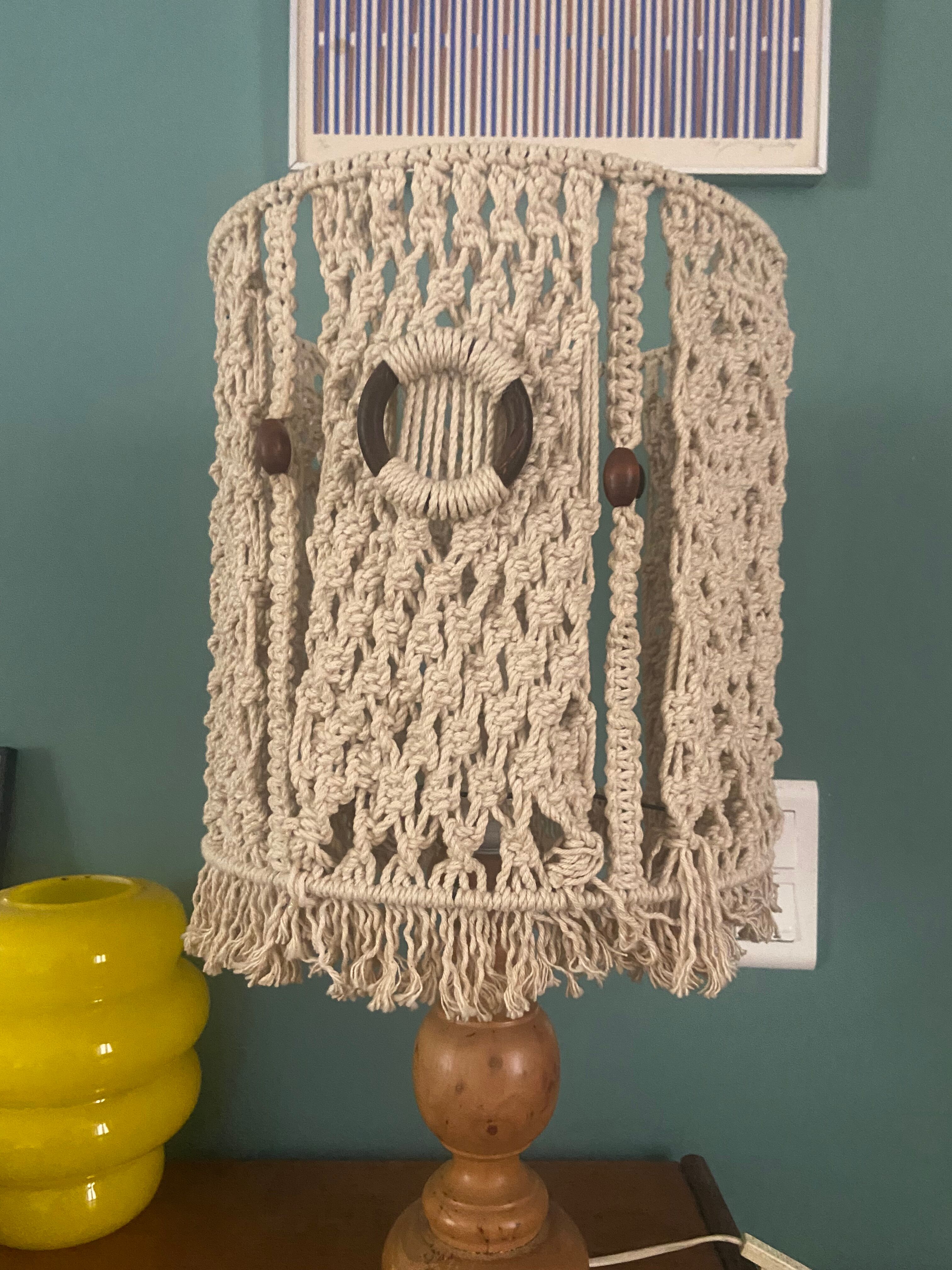 Wooden lamp
