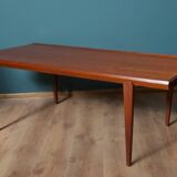 Danish design coffee table in solid teak