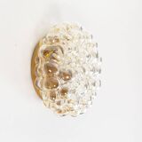 (24cm) murano glass bubble flush mount light by Helena Tynell for