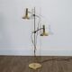 Danish design brass floor lamp, 1970