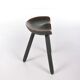 Vintage 1950s tripod stool by Mogens Lassen.