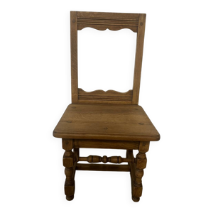 chaise en chêne massif