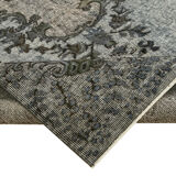 Handmade contemporary oriental 1970s 168 cm x 260 cm grey carpet