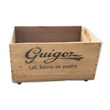 Caisse ancienne bois guigoz