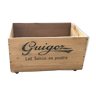 Guigoz old wooden case
