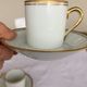 3 cups and their limoges porcelain undercup