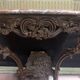 Louis XV console in carved and patinated wood, 18th century period