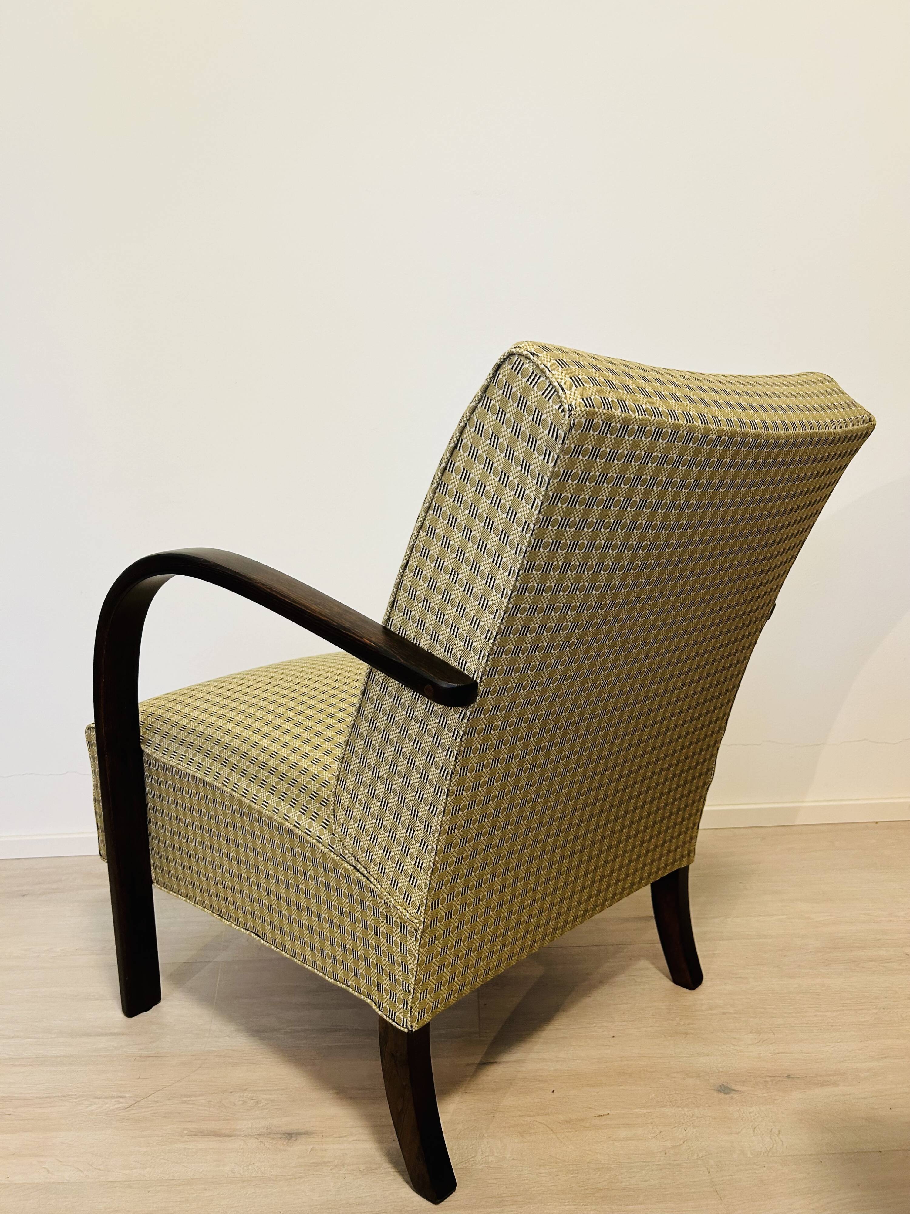 Fully Restored Thonet Lounge Armchair 1950's