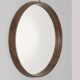Italian design 1960s vintage Teak wood wall mirror