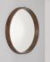 Italian design 1960s vintage Teak wood wall mirror