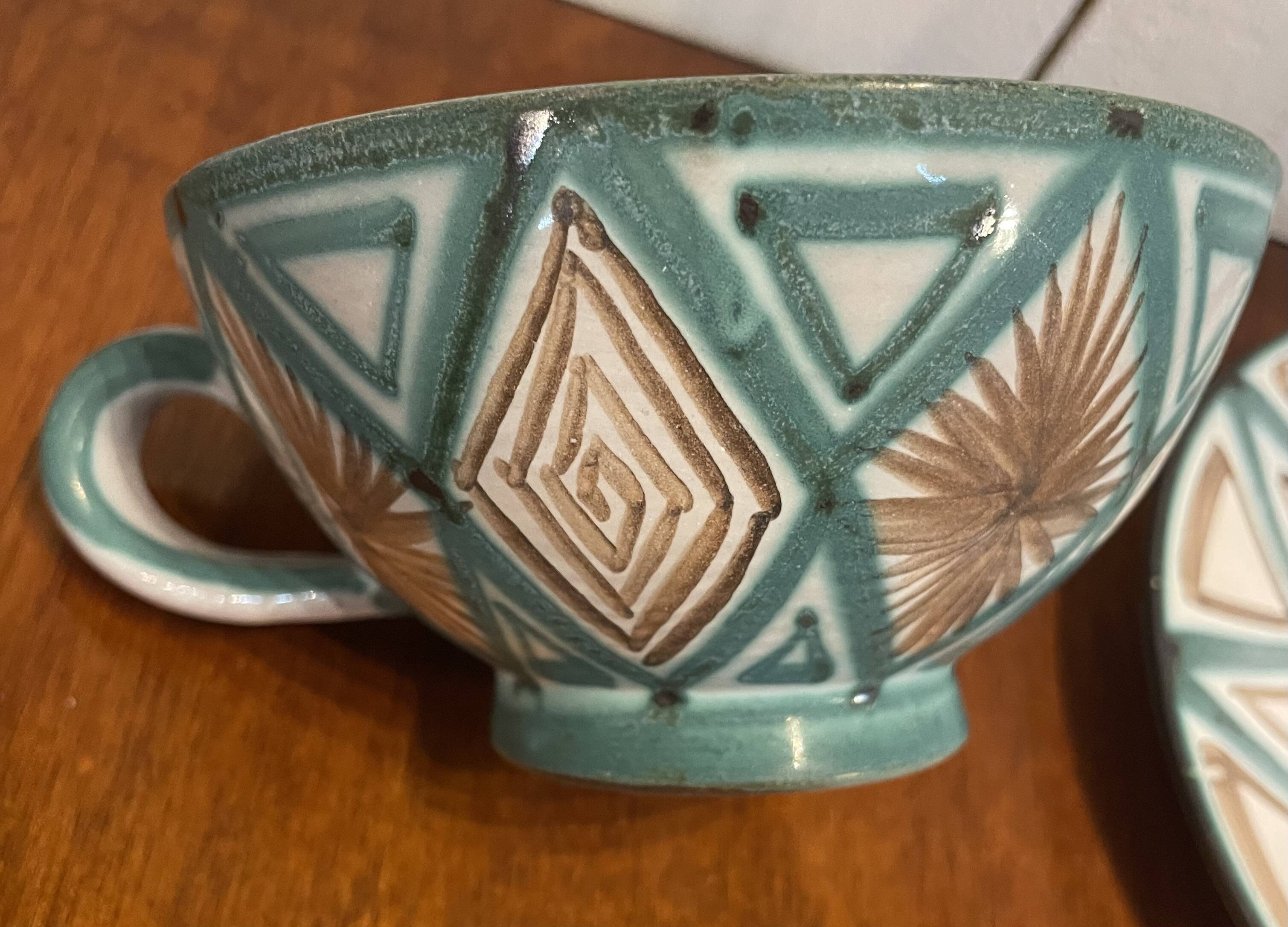 Tasse et sous-tasse Robert Picault