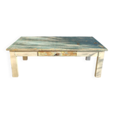 Patinated country coffee table