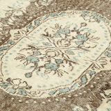 Anatolian Handwoven One-of-a-Kind 1980s Beige Rug 182 cm x 290 cm