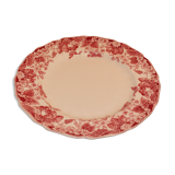 English porcelain plate