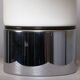 Brumbury Table Lamp chrome and white by Luigi Massoni for Guzzini Italy