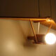 Wooden aircraft suspension