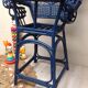 Chaise haute rotin Emmanuelle