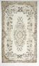 All-Over Floral Pattern Beige Brown Turkish Rug, 166x285Cm