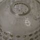 Pair of vintage bubbled glass lampshades