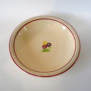 floral hollow dish Gien 1950