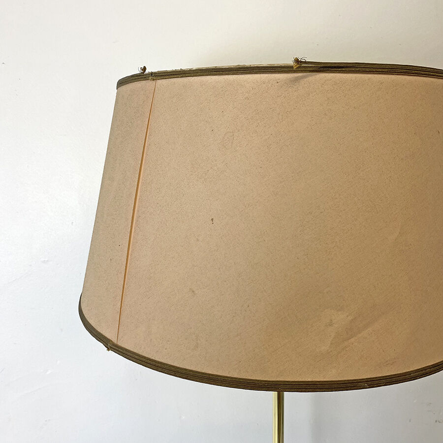 Lampadaire en laiton vintage 1930
