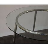 Table design glass and metal