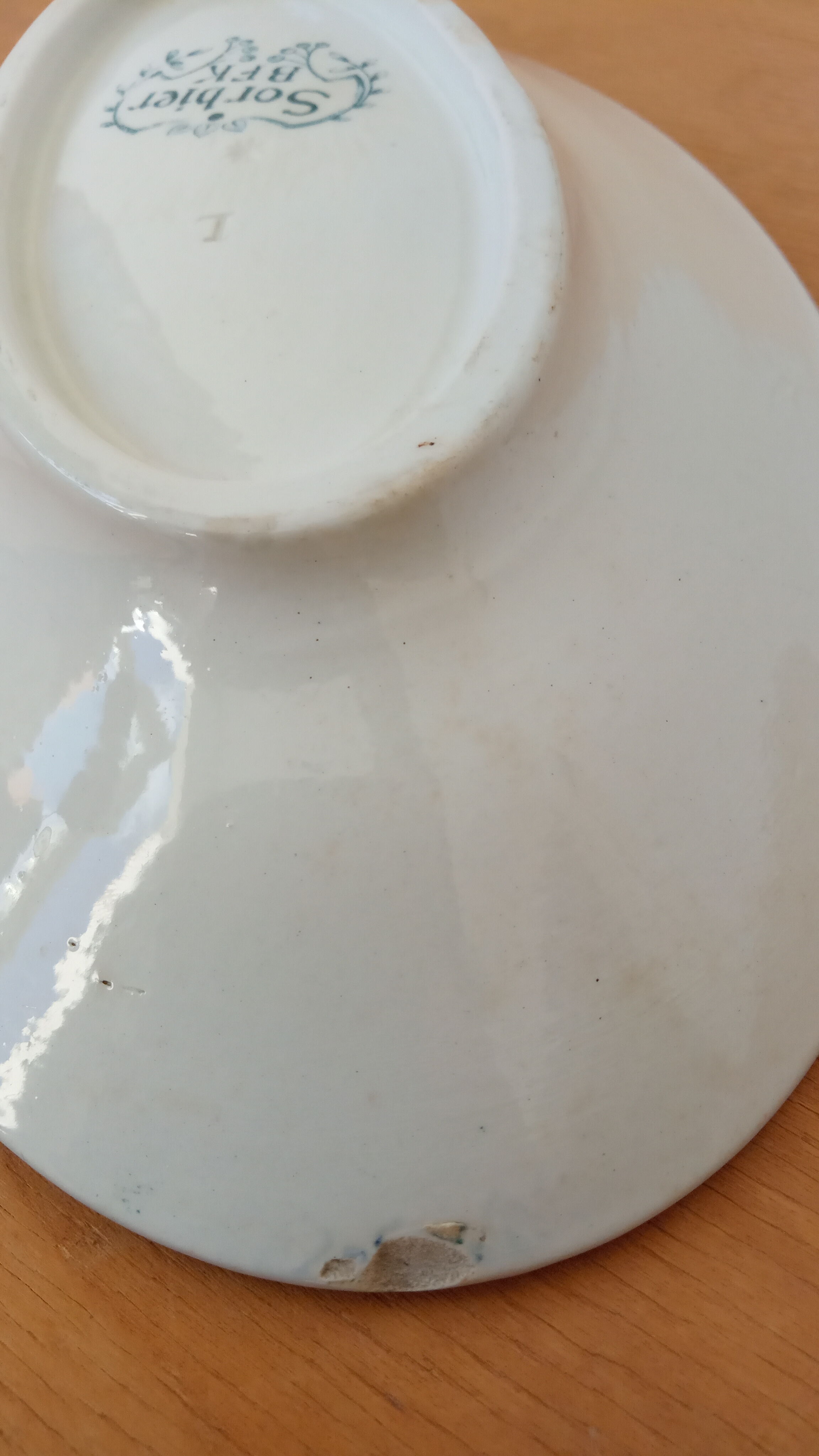 Trio of old serving dishes