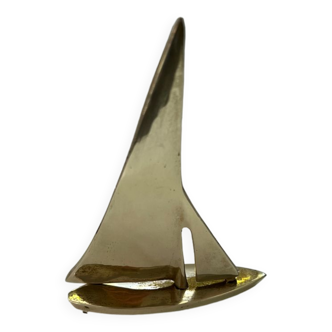 Sailboat statuette